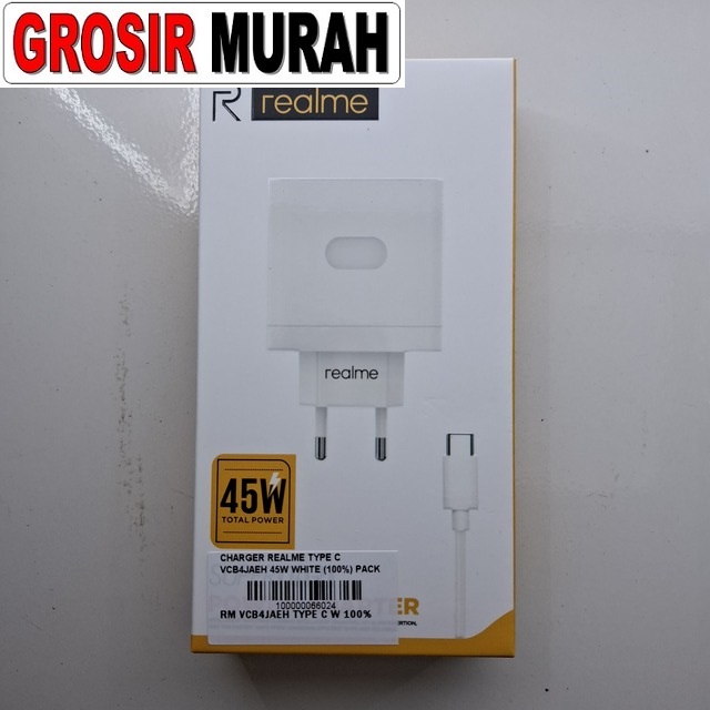 Charger Realme Type C Vcb4Jaeh 45W Ori