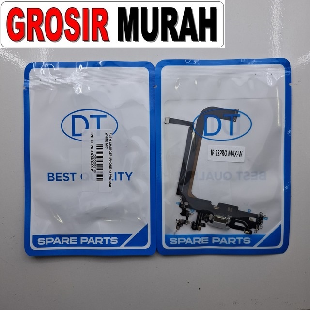 Flexi Charger iPhone 13 Pro Max White Mic