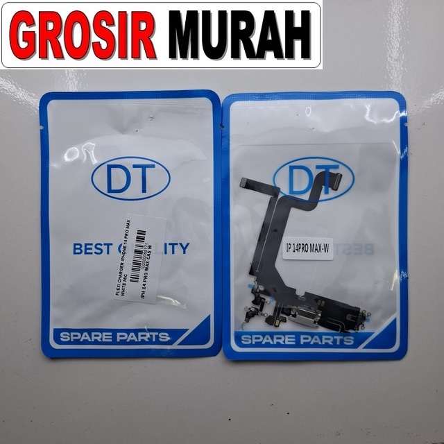 Flexi Charger iPhone 14 Pro Max White Mic