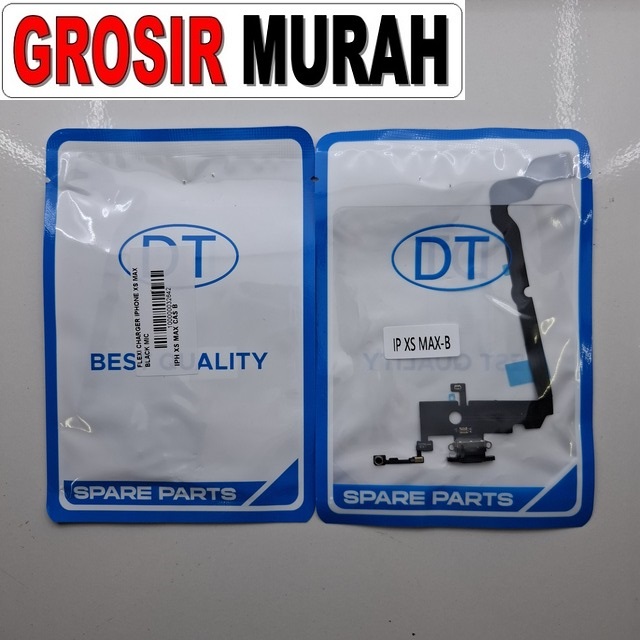 Flexi Charger iPhone XS Max Black Mic