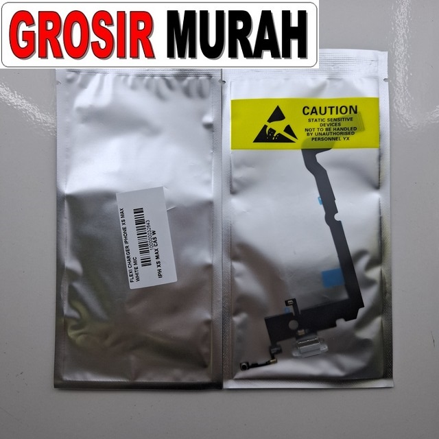 Flexi Charger iPhone XS Max White Mic