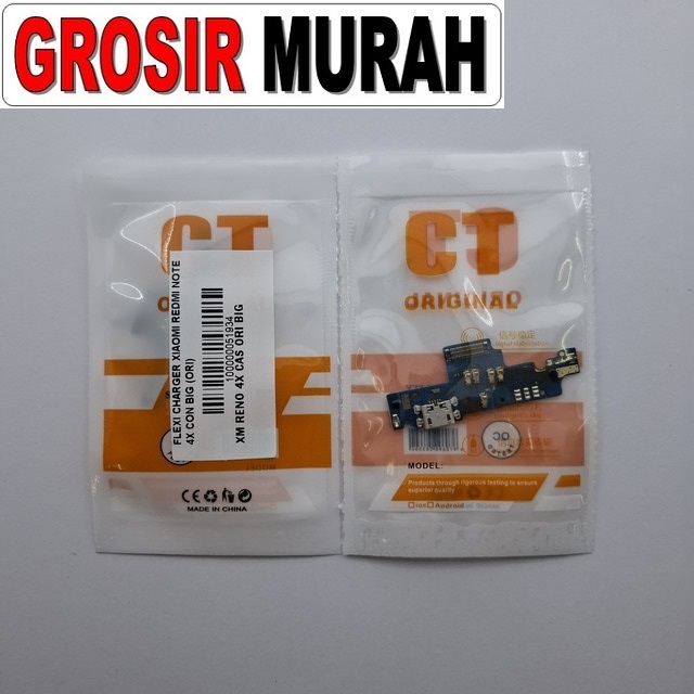 Flexi Charger Redmi Note 4X Con Big Ori