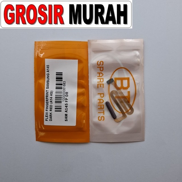 Flexi Fingerprint Samsung A145 A14 4G Dark Red