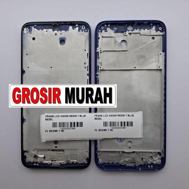 Frame LCD Xiaomi Redmi 7 Blue Bezel