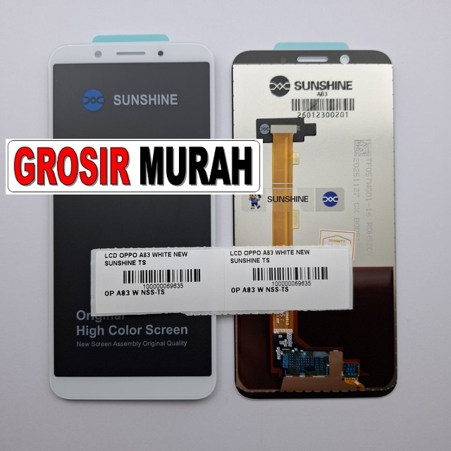 Lcd Oppo A83 White New Sunshine Ts