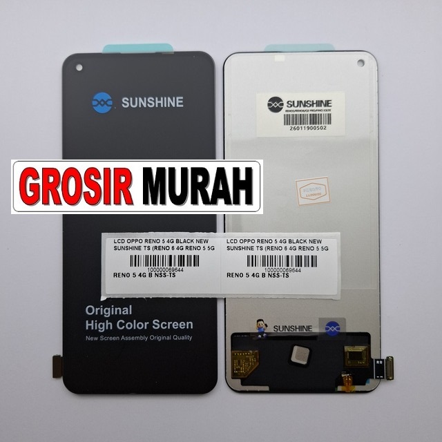 LCD Oppo Reno 5 4G New Sunshine Reno 6 4G Reno 5 5G Reno 6 5G Reno 5K GT Master X7 Black