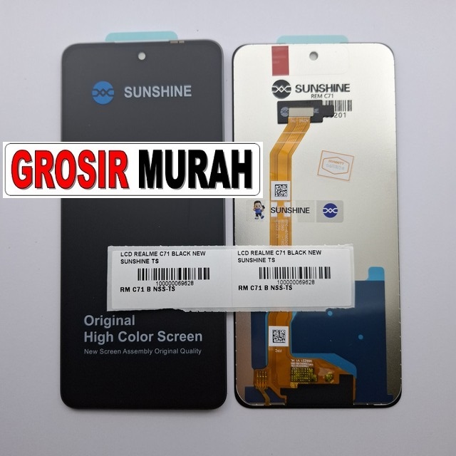 LCD Realme C71 New Sunshine Black