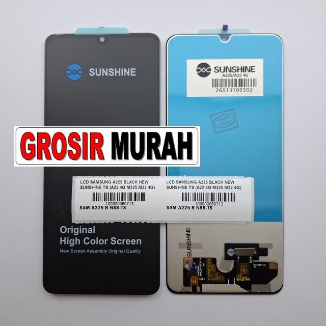 LCD Samsung A225 New Sunshine Black A22 4G M225 M22 4G