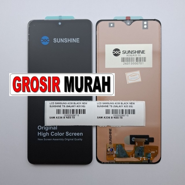 LCD Samsung A336 New Sunshine Black Galaxy A33 5G