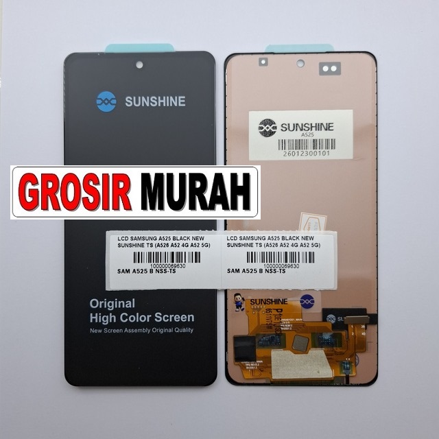 LCD Samsung A525 New Sunshine A526 A52 4G A52 5G Black