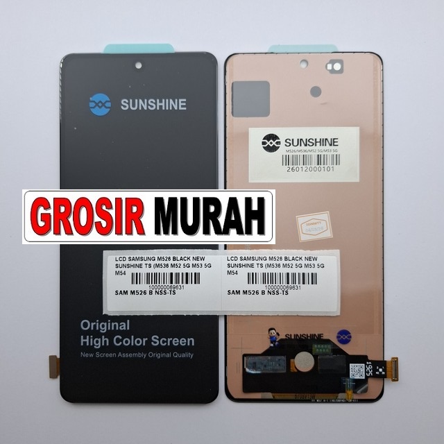 LCD Samsung M526 New Sunshine M536 M52 5G M53 5G M546 M54 5G Black