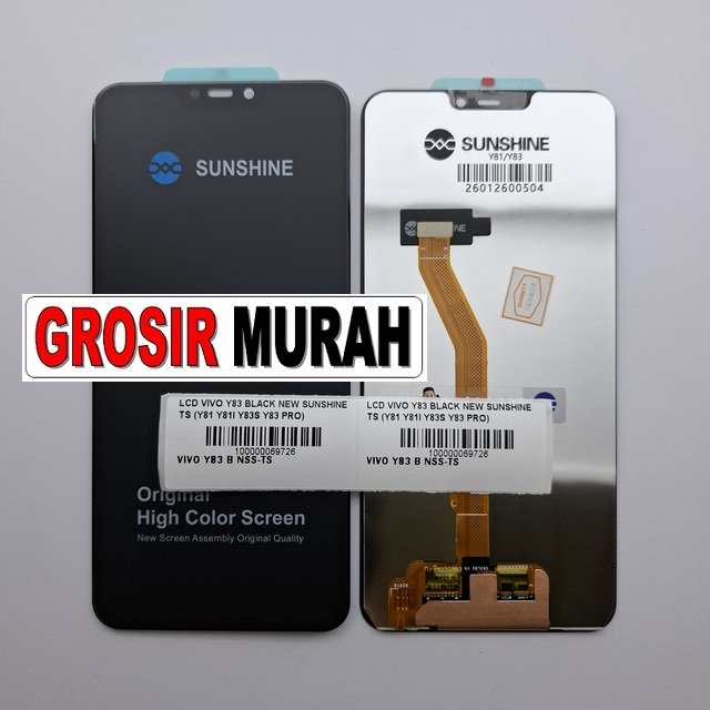 LCD Vivo Y83 New Sunshine Black Y81 Y81I Y83S Y83 Pro