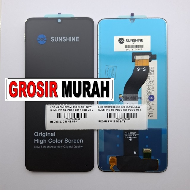 LCD Xiaomi Redmi 13C New Sunshine Black Poco C65 Poco M6 5G Redmi 13R