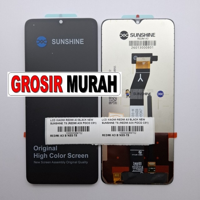 LCD Redmi A3 New Sunshine Black Redmi A3X Poco C61