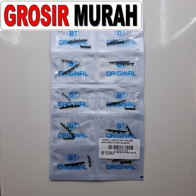 Tombol Luar On Off Volume Oppo Reno 8 Pro 5g Black