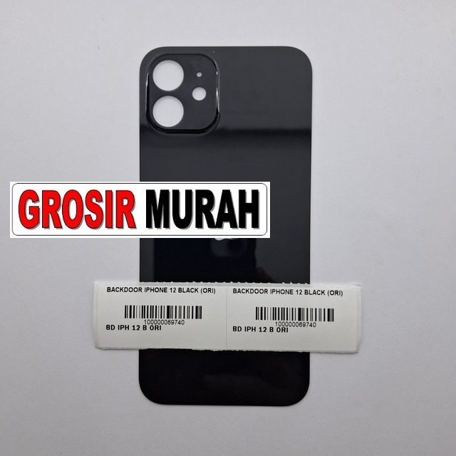 Backdoor Iphone 12 Black (ori)