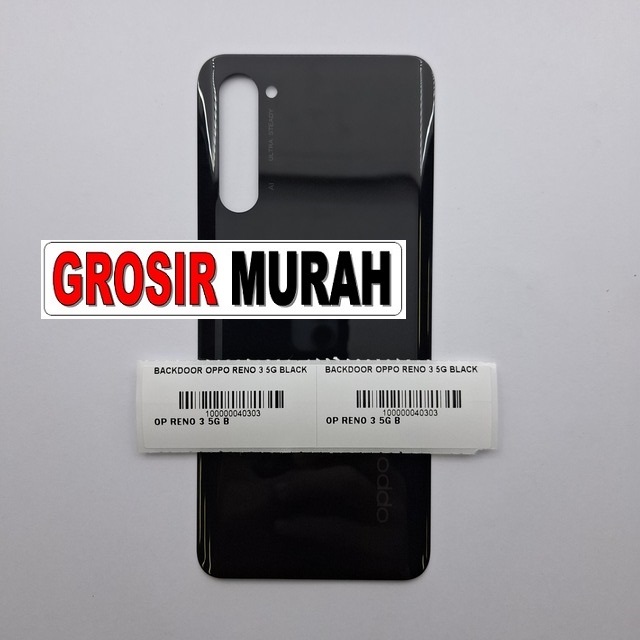 Backdoor Oppo Reno 3 5g Black
