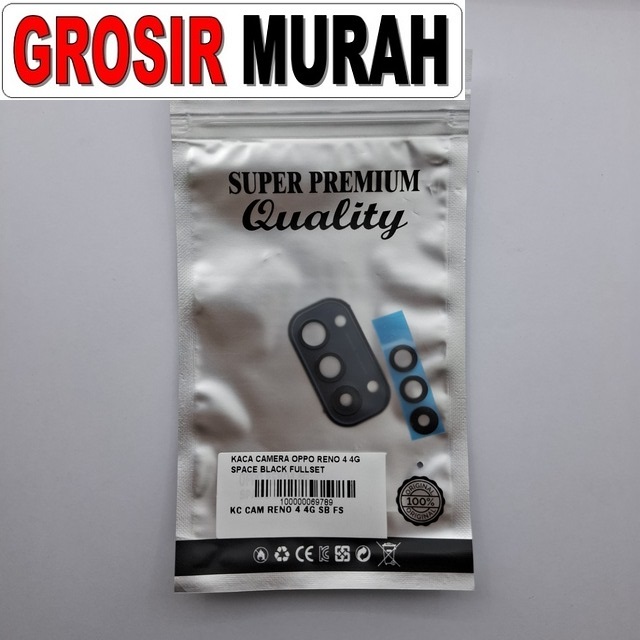 Kaca Camera Oppo Reno 4 4g Space Black Fullset