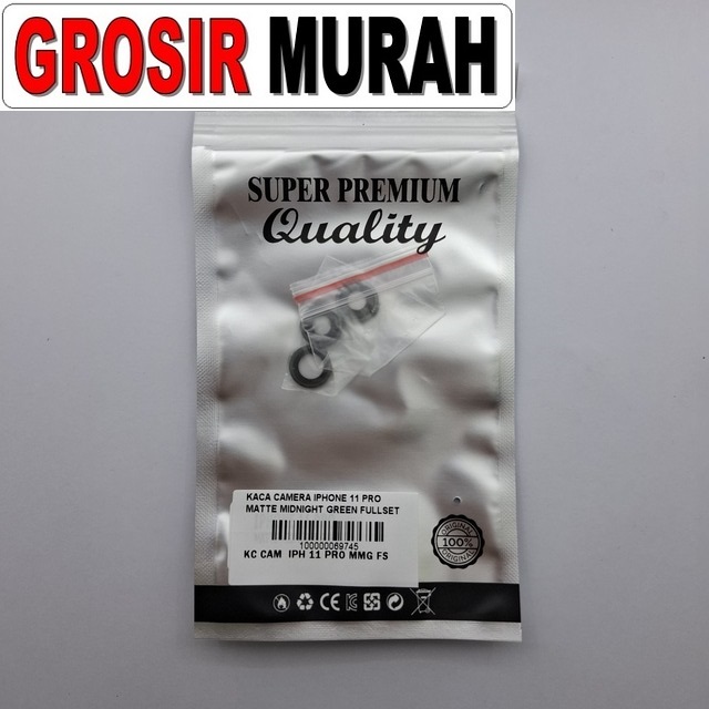 Kaca Camera Iphone 11 Pro Matte Midnight Green Fullset