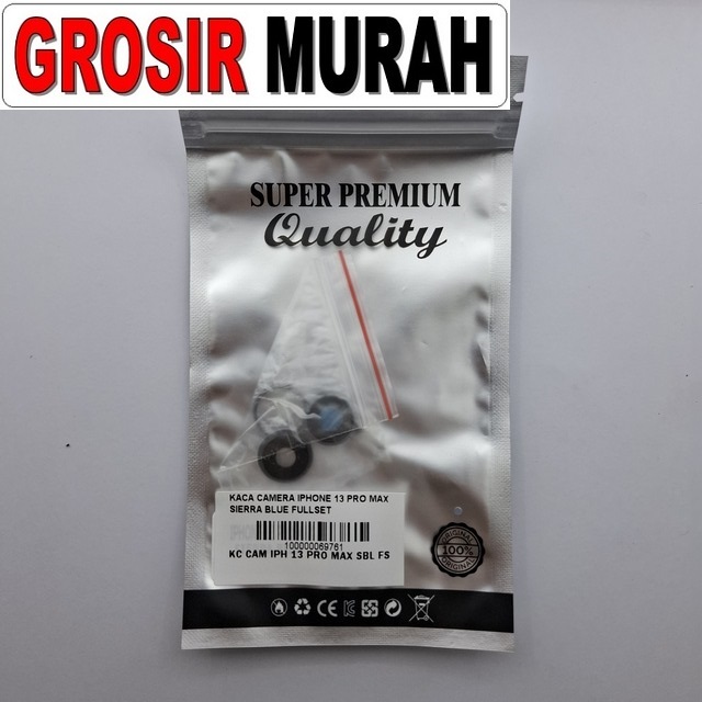 Kaca Camera Iphone 13 Pro Max Sierra Blue Fullset