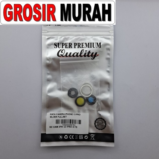 Kaca Camera Iphone 13 Pro Silver Fullset