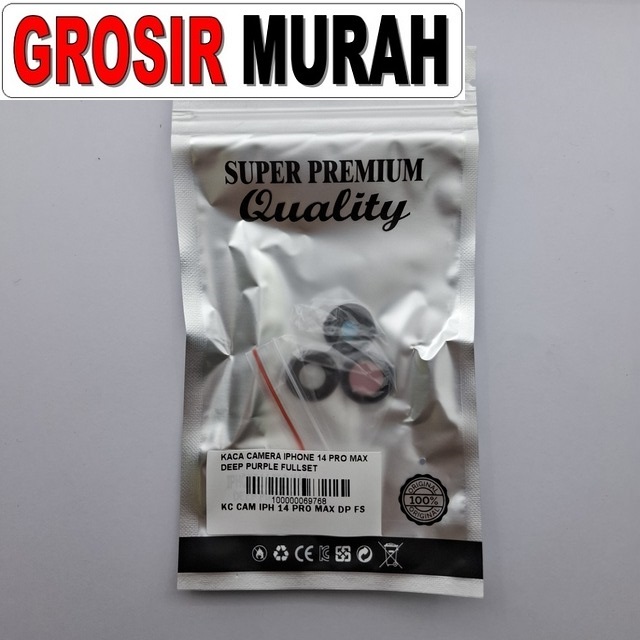 Kaca Camera Iphone 14 Pro Max Deep Purple Fullset