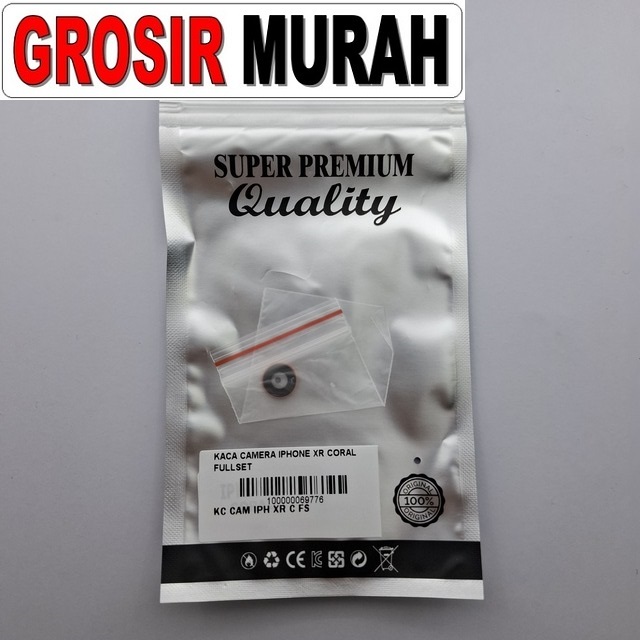 Kaca Camera Iphone Xr Coral Fullset