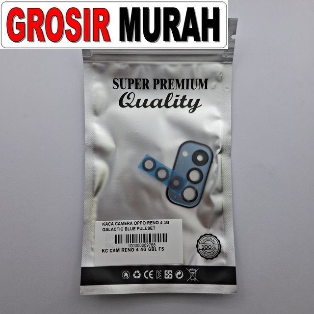 Kaca Camera Oppo Reno 4 4g Galactic Blue Fullset