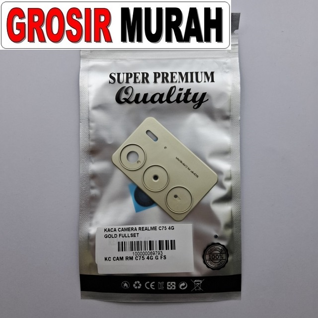 Kaca Camera Realme C75 4g Gold Fullset
