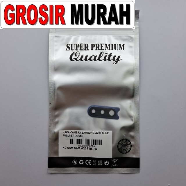 Kaca Camera Samsung A207 Blue Fullset (a20s)