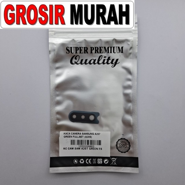 Kaca Camera Samsung A207 Green Fullset (a20s)