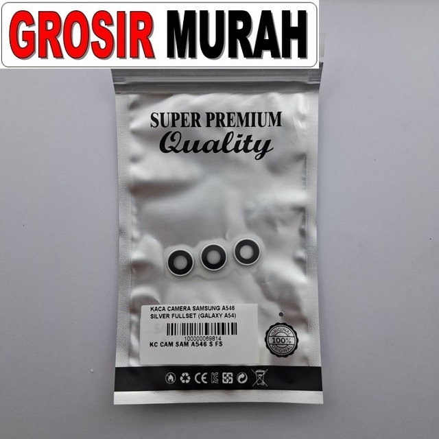 Kaca Camera Samsung A546 Silver Fullset (galaxy A54)