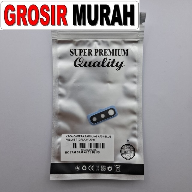 Kaca Camera Samsung A705 Blue Fullset (galaxy A70)