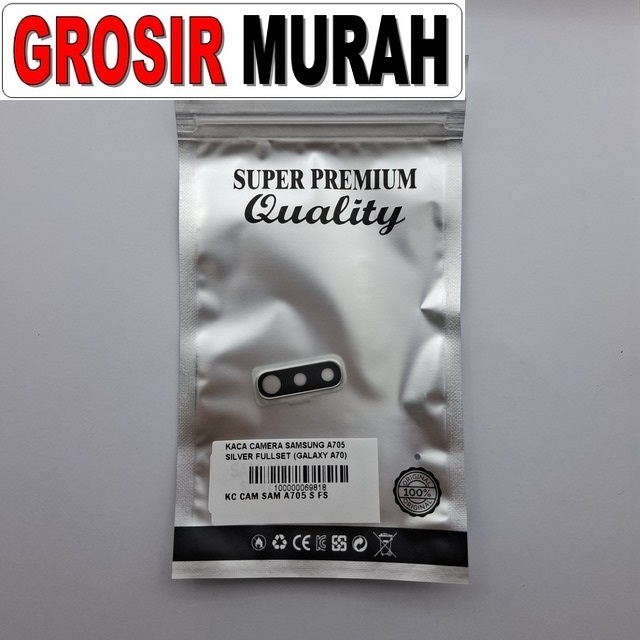 Kaca Camera Samsung A705 Silver Fullset (galaxy A70)