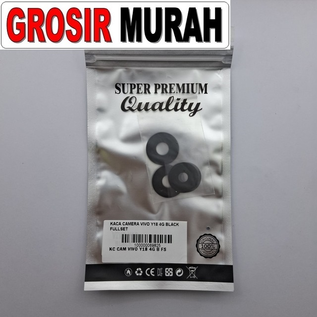 Kaca Camera Vivo Y18 4g Black Fullset