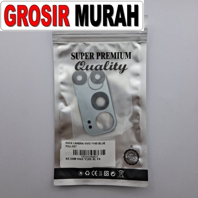 Kaca Camera Vivo Y19s Blue Fullset