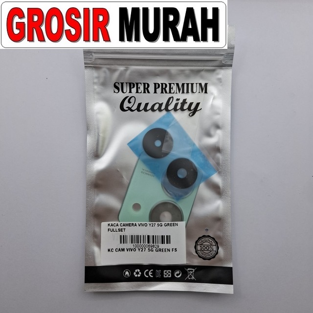 Kaca Camera Vivo Y27 5g Green Fullset