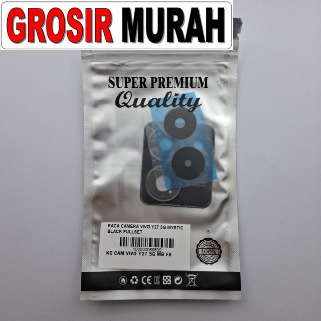 Kaca Camera Vivo Y27 5g Mystic Black Fullset