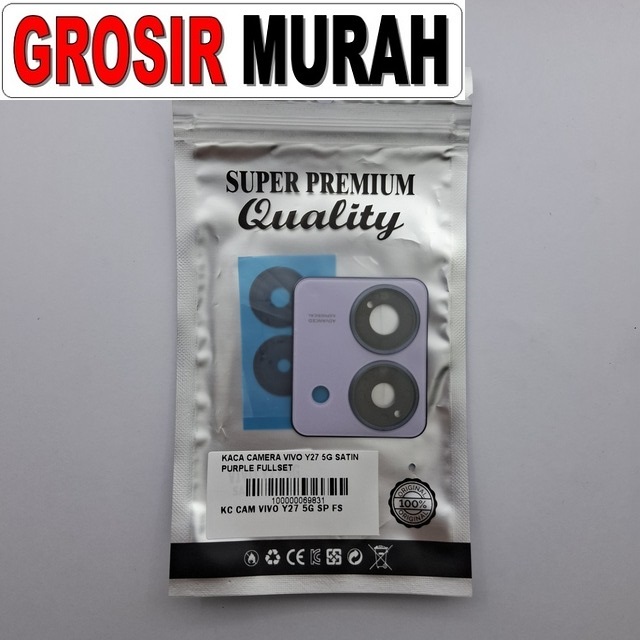 Kaca Camera Vivo Y27 5g Satin Purple Fullset