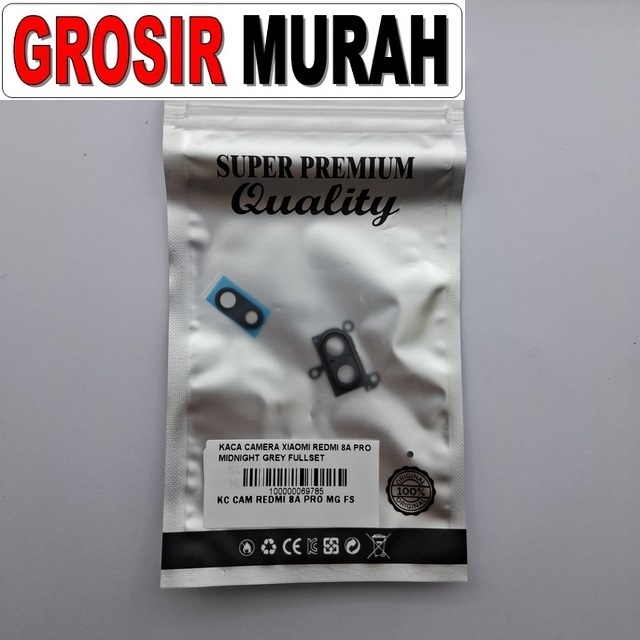 Kaca Camera Xiaomi Redmi 8a Pro Midnight Grey Fullset