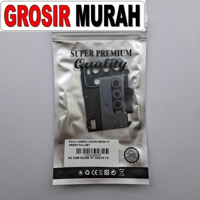 Kaca Camera Xiaomi Redmi 9t Green Fullset