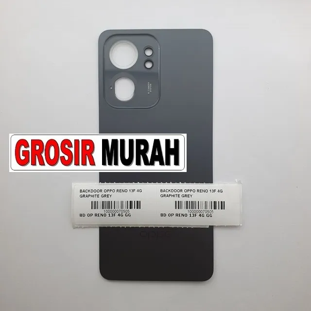 Backdoor Oppo Reno 13f 4g Graphite Grey ready stock harga grosir sparepart HP Libra Jaya