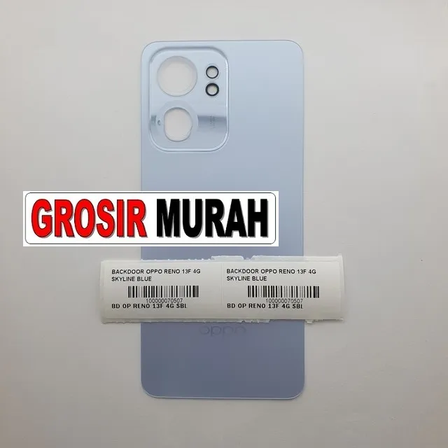 Backdoor Oppo Reno 13f 4g Skyline Blue ready stock harga grosir sparepart HP Libra Jaya