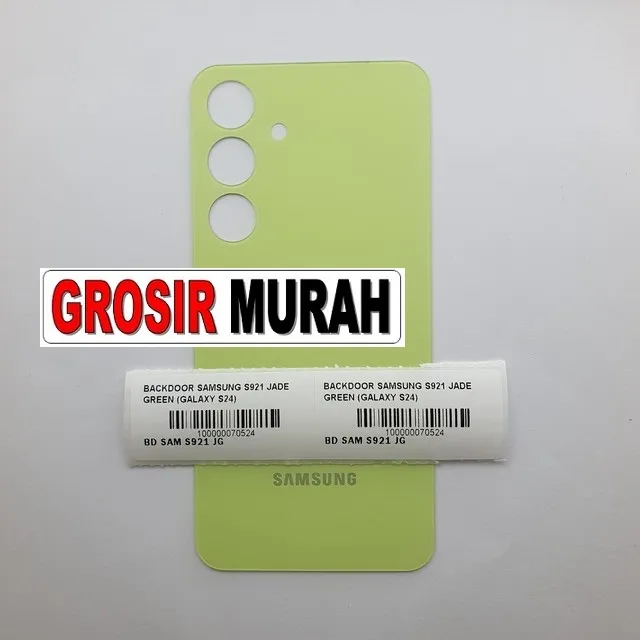 Backdoor Samsung S921 Jade Green (galaxy S24) ready stock harga grosir sparepart HP Libra Jaya