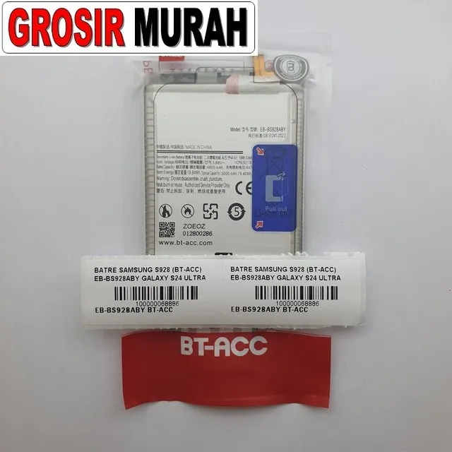 Batre Samsung S928 (bt-acc) Eb-bs928aby Galaxy S24 Ultra