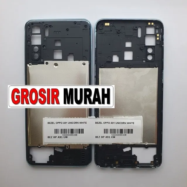 Bezel Oppo A91 Unicorn White