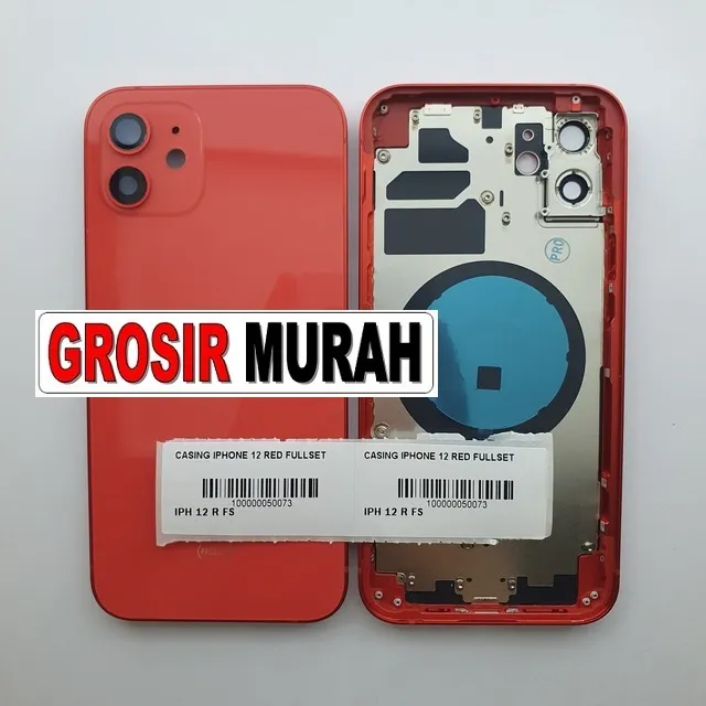 Casing Iphone 12 Red Fullset