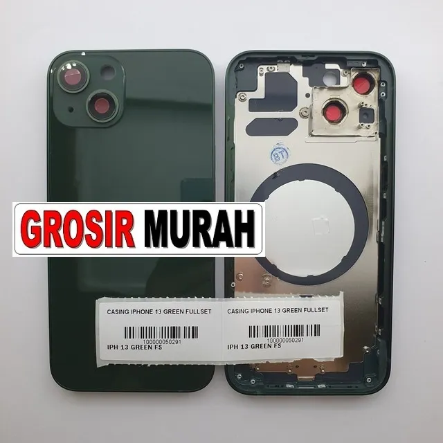 Casing Iphone 13 Green Fullset