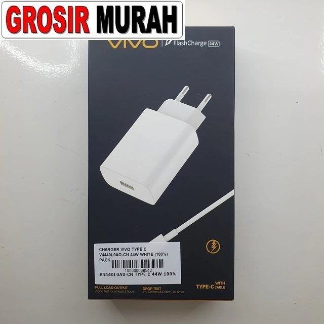 Charger Vivo Type C V4440l0ao-cn 44w White (100%) Pack