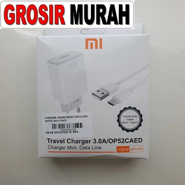 Charger Xiaomi Micro Op52caed White (99%) Pack